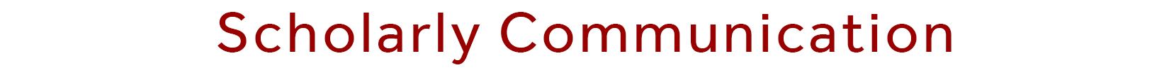 scholarly communication